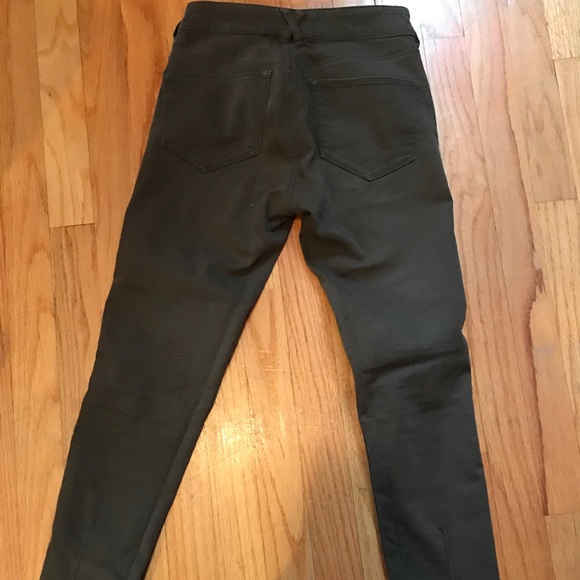 Army green military style jeans - Picture 5 of 5